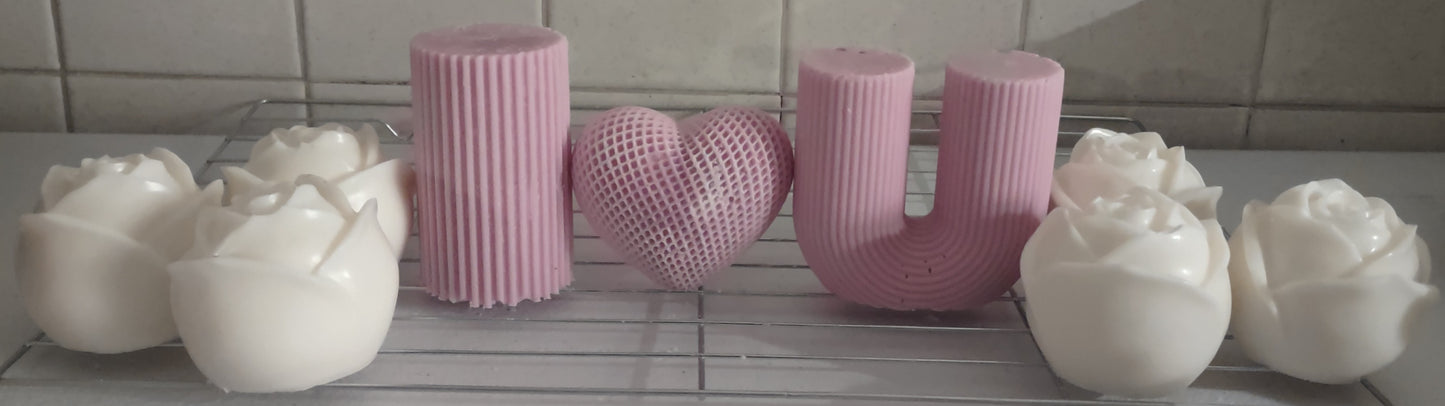 I LOVE YOU CANDLES